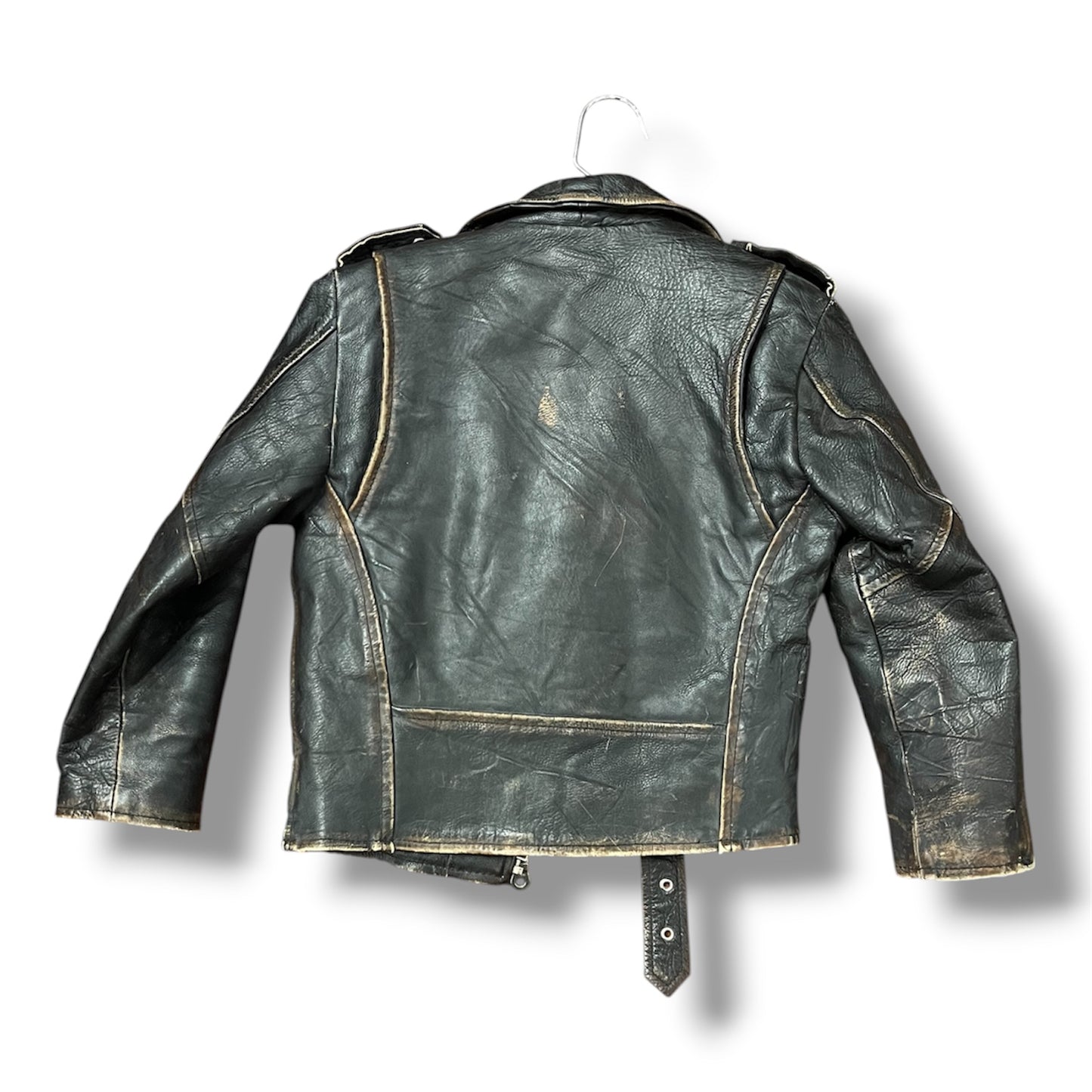 Cazadora biker marrón niño 8