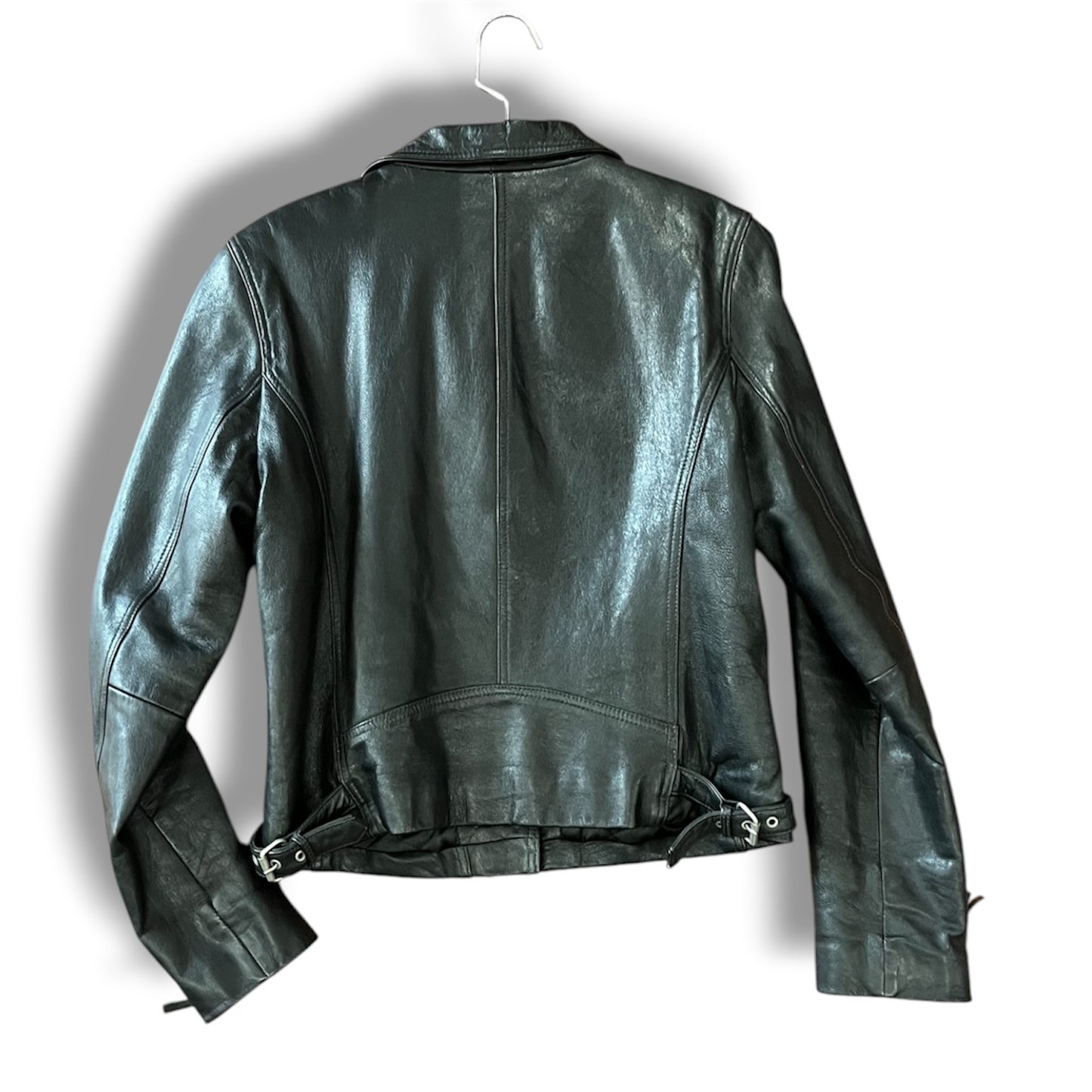 Cazadora cuero mujer XL