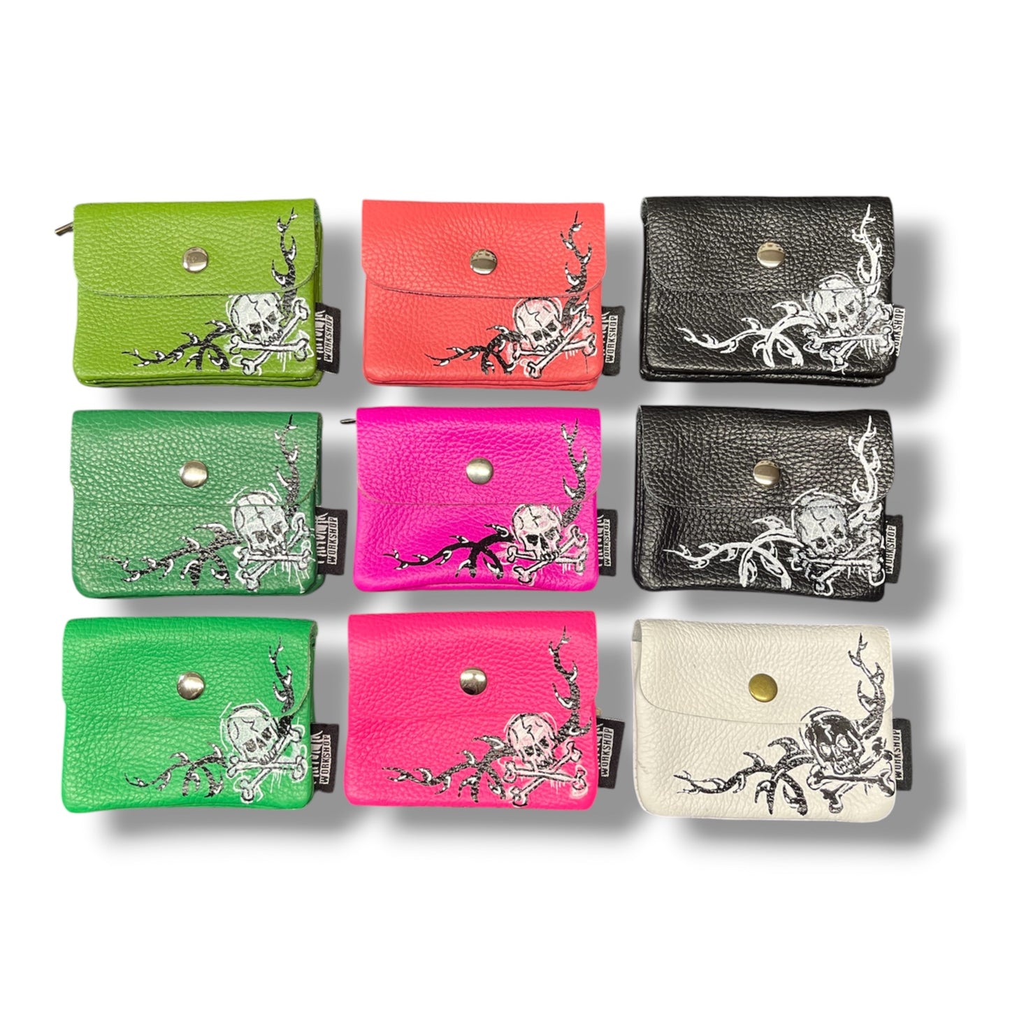 Cartera pequeña cuero