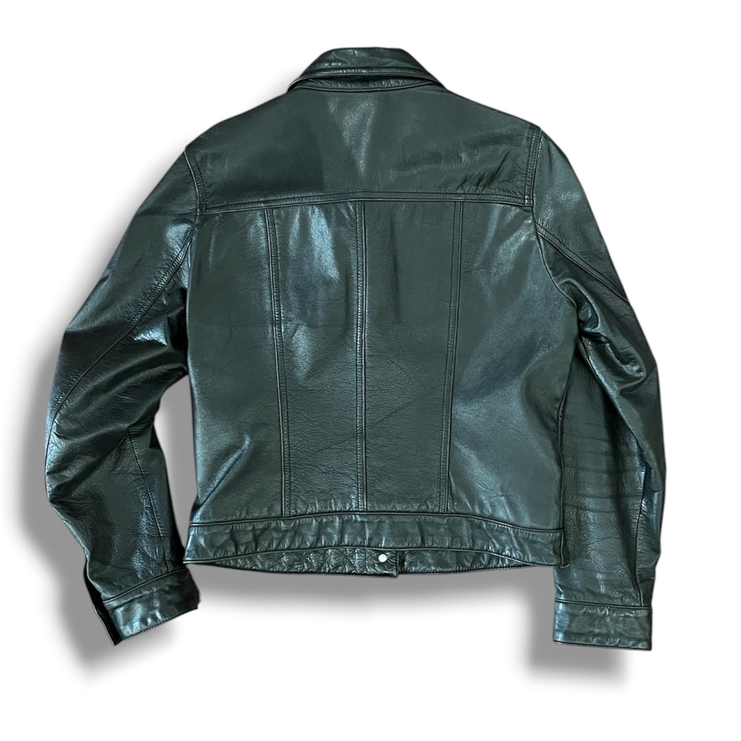 Cazadora trucker cuero M