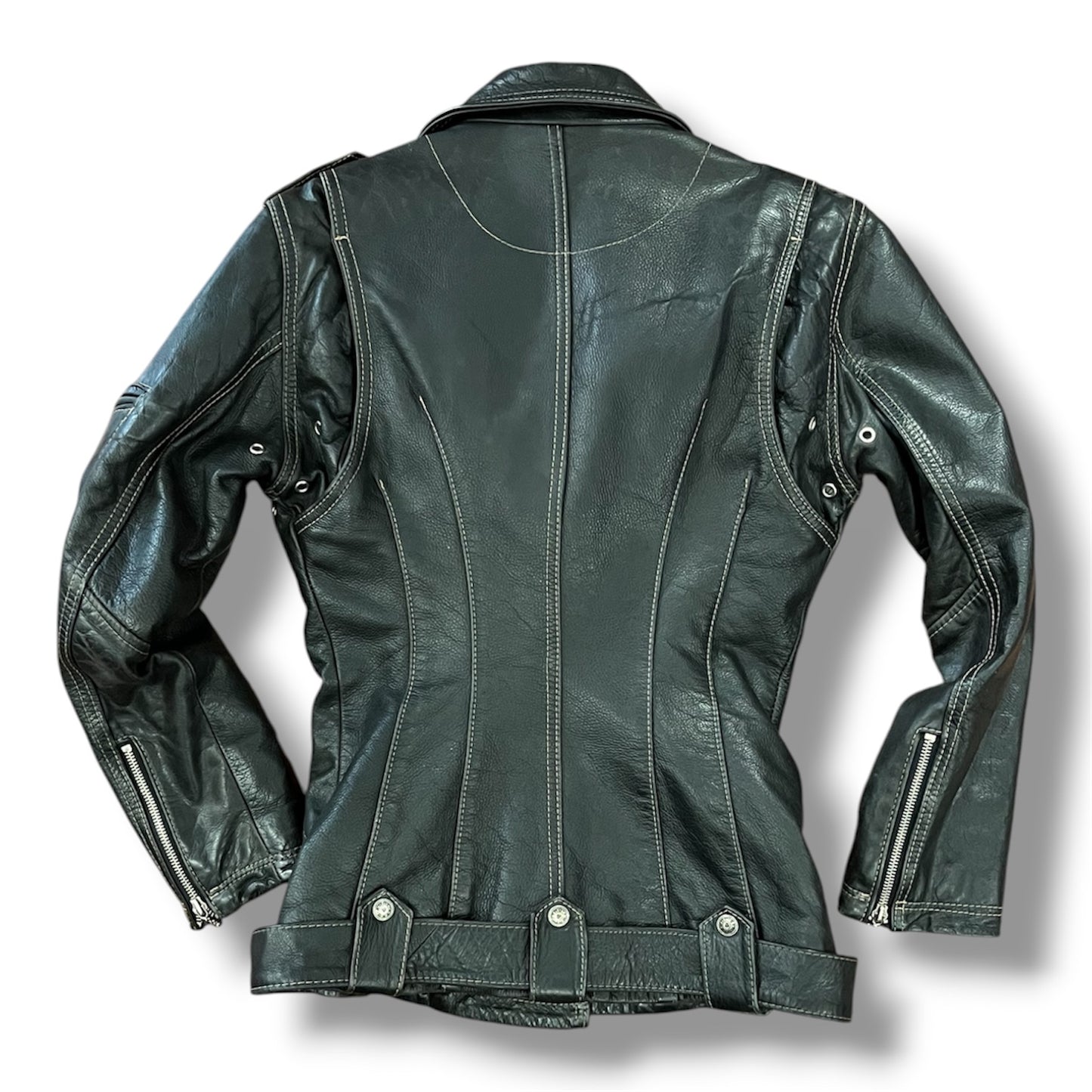 Cazadora cuero retro S/M