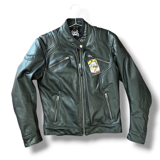 Cazadora cuero biker M