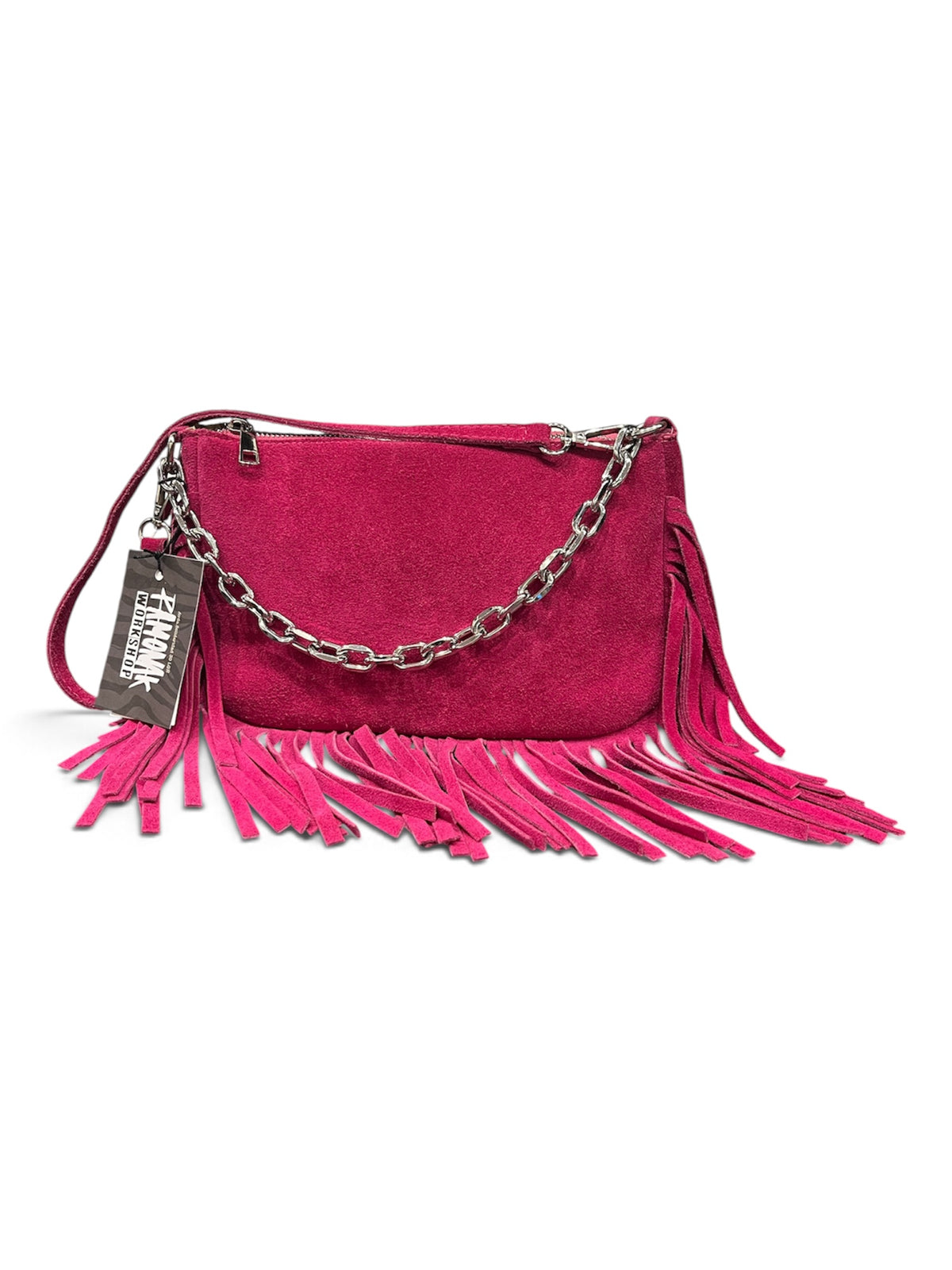 Bolso Ante Fucsia