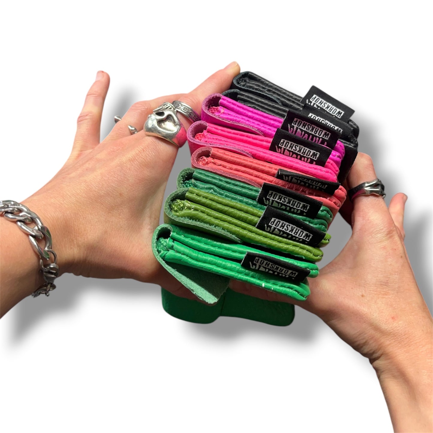 Cartera pequeña cuero