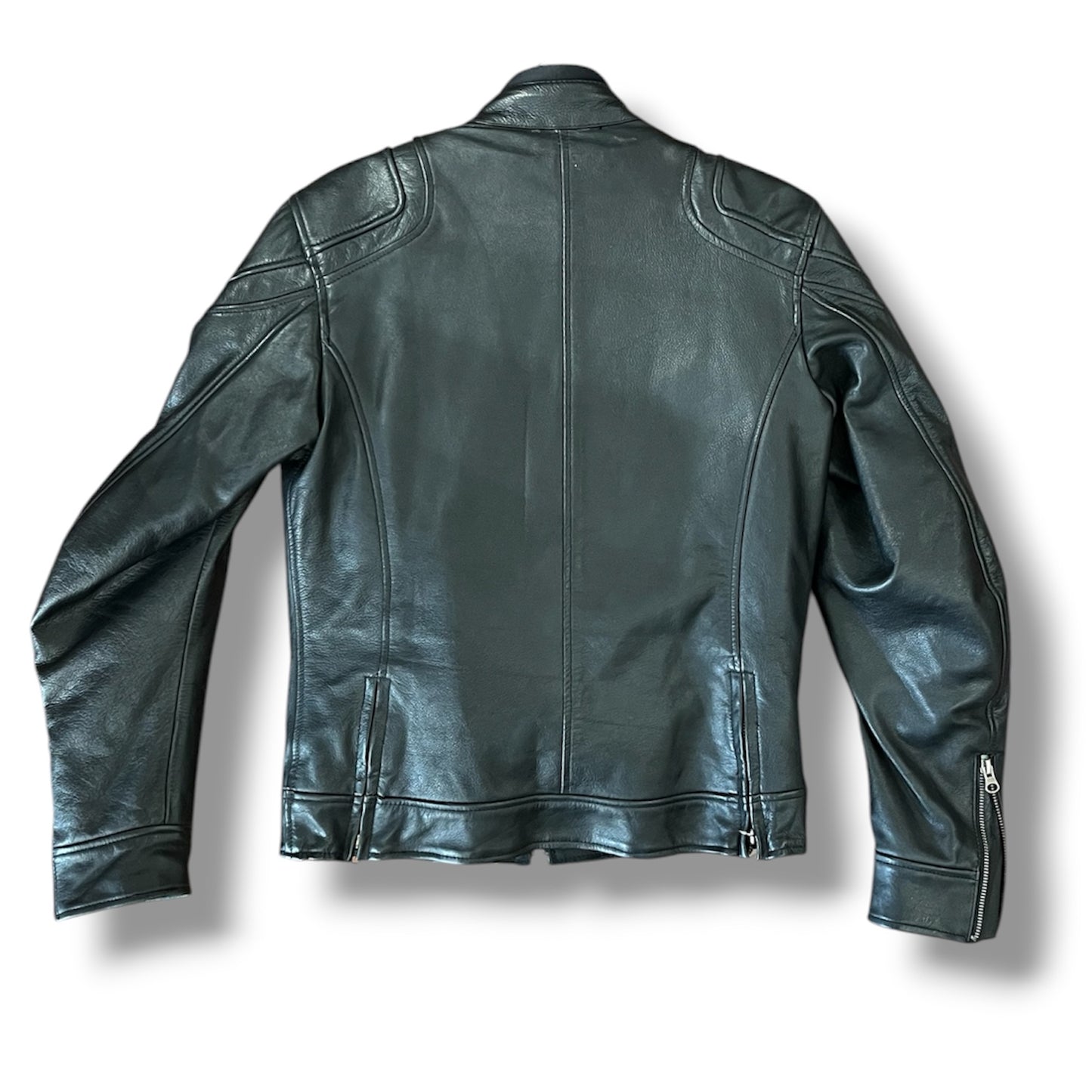 Cazadora cuero biker M