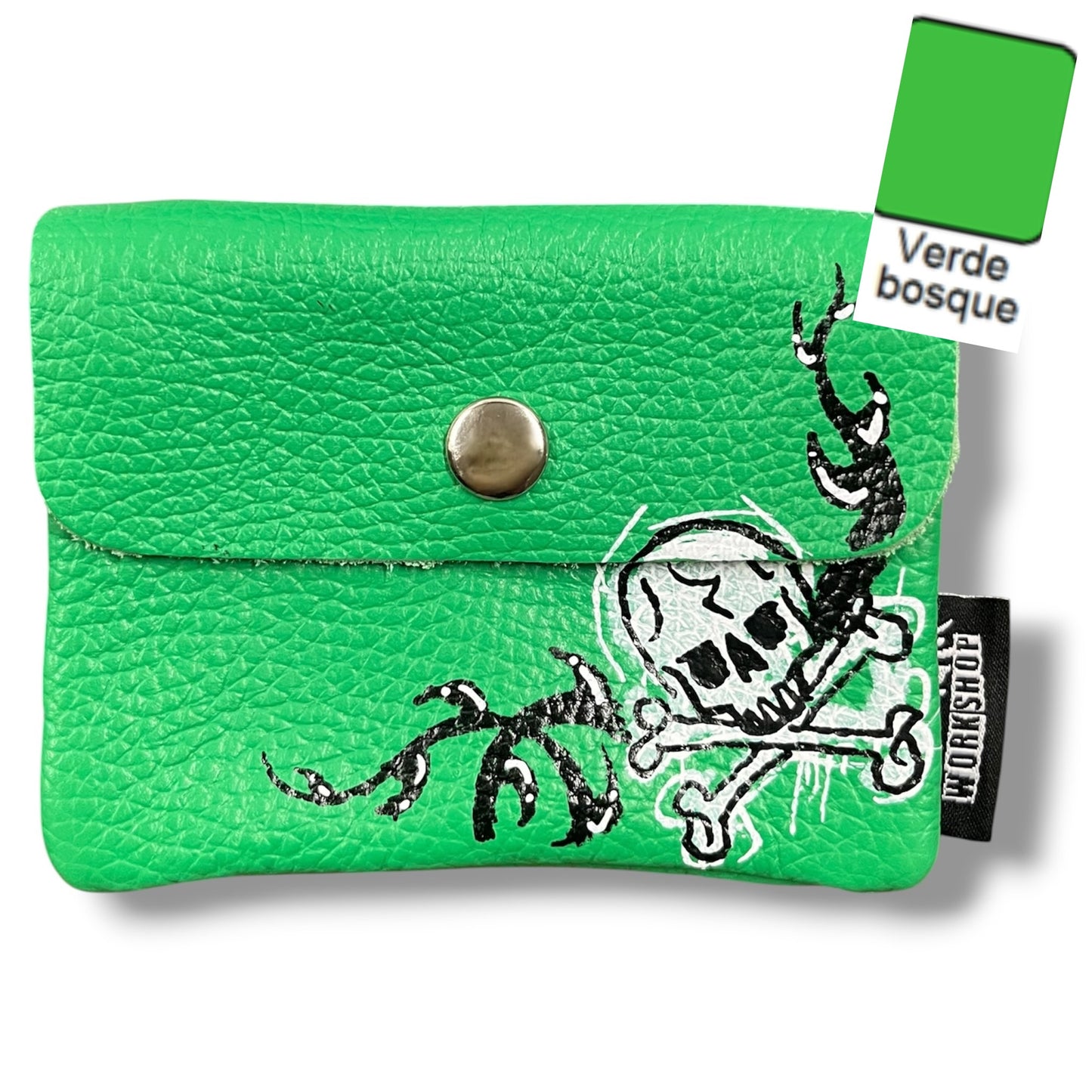 Cartera pequeña cuero