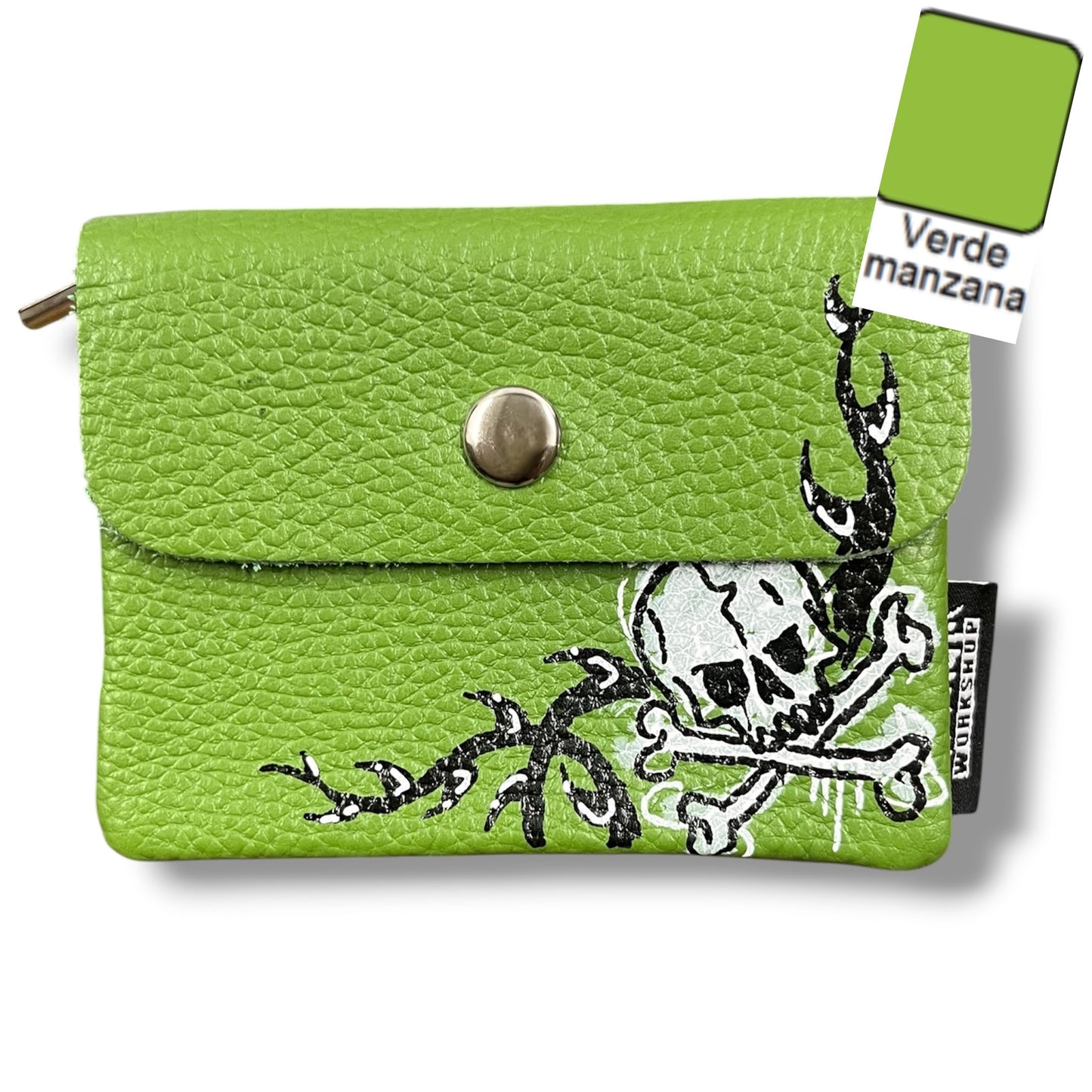 Cartera pequeña cuero