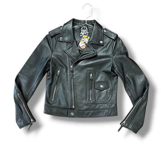 Cazadora cuero mujer S