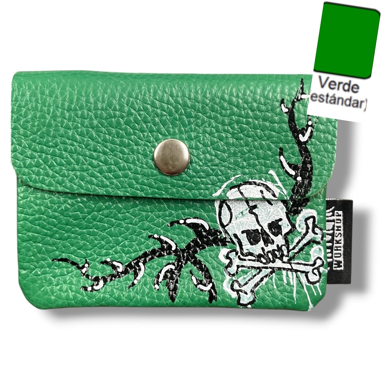 Cartera pequeña cuero