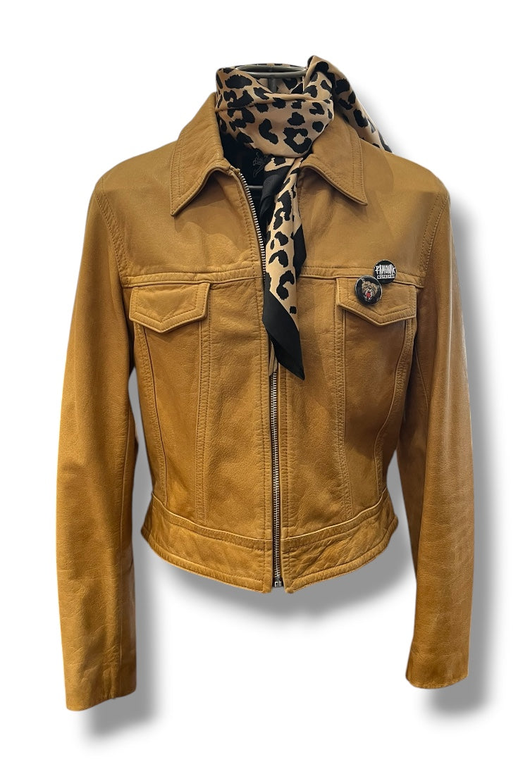 Cazadora custom The Stooges · Talla M (Mujer)