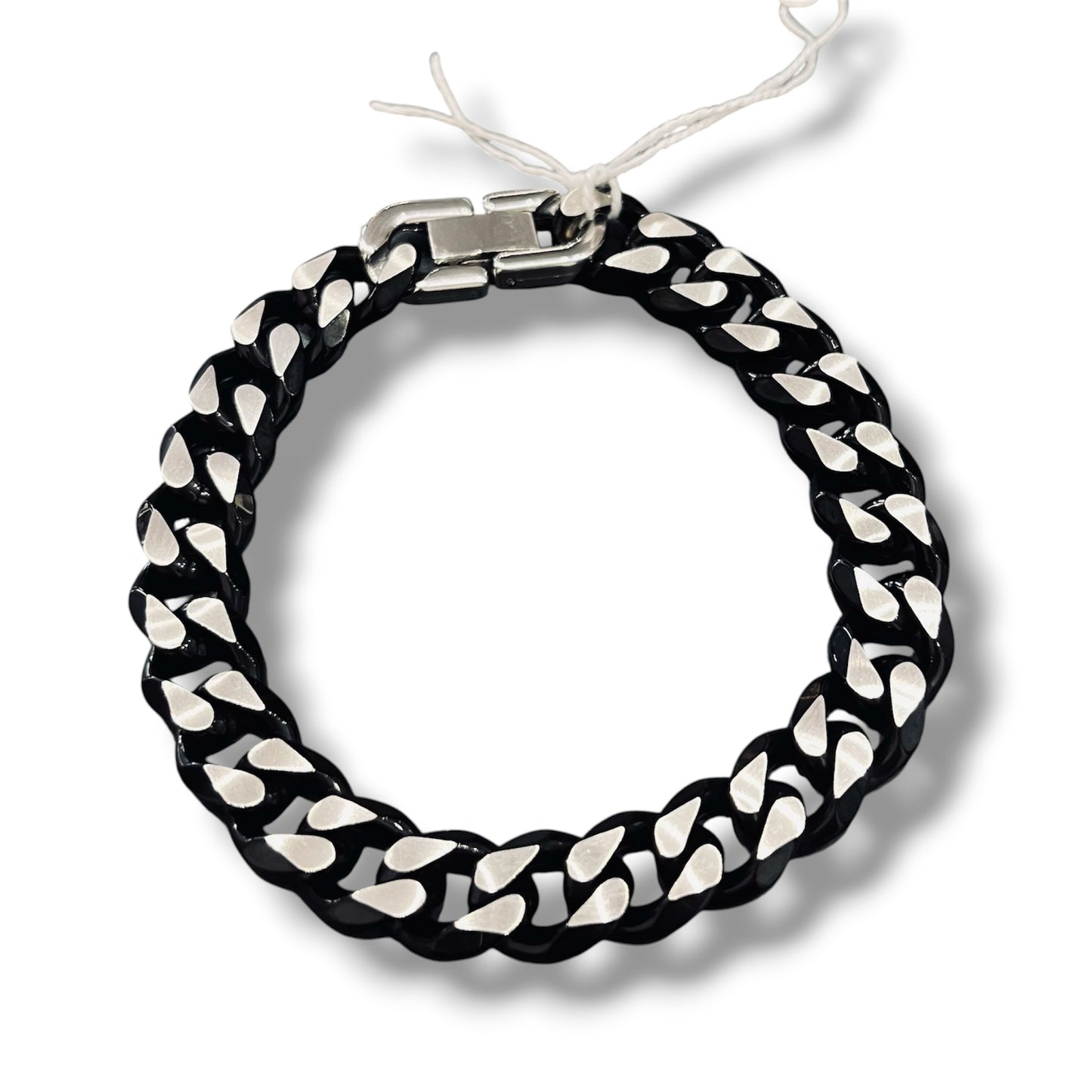 Pulsera Acero eslabón plano