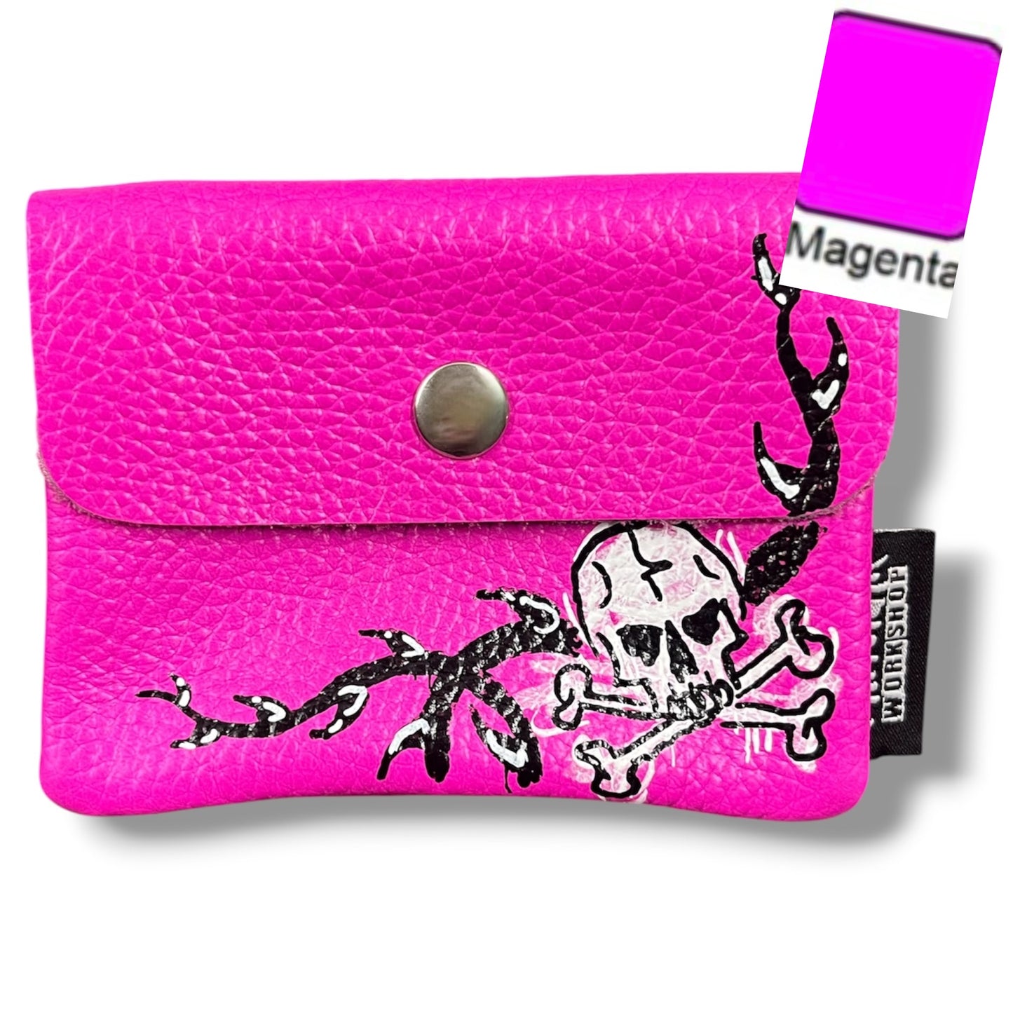 Cartera pequeña cuero