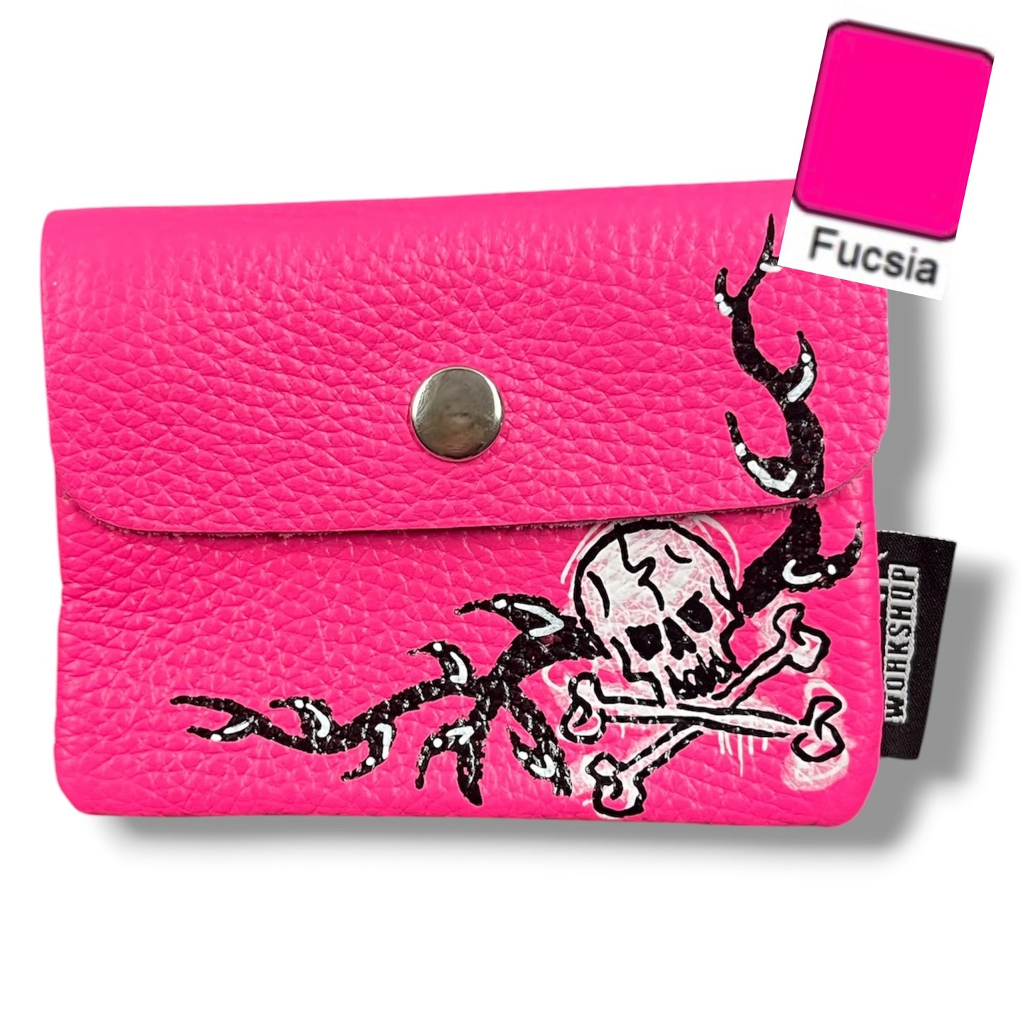 Cartera pequeña cuero