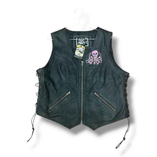 Chaleco cuero OFERTA